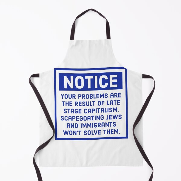 Item preview, Anti capitalism and antifascism notice designed and sold by Rachel the Artist .