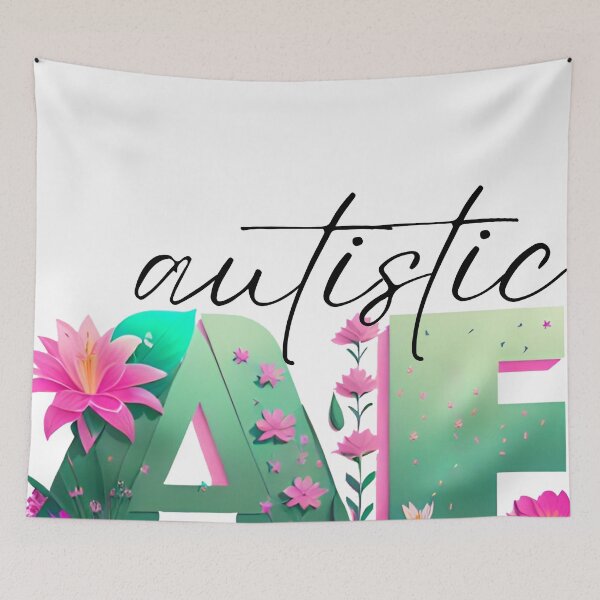 Item preview, Autistic AF- Lily Mk 2 (Black) designed and sold by GS-Imagery.