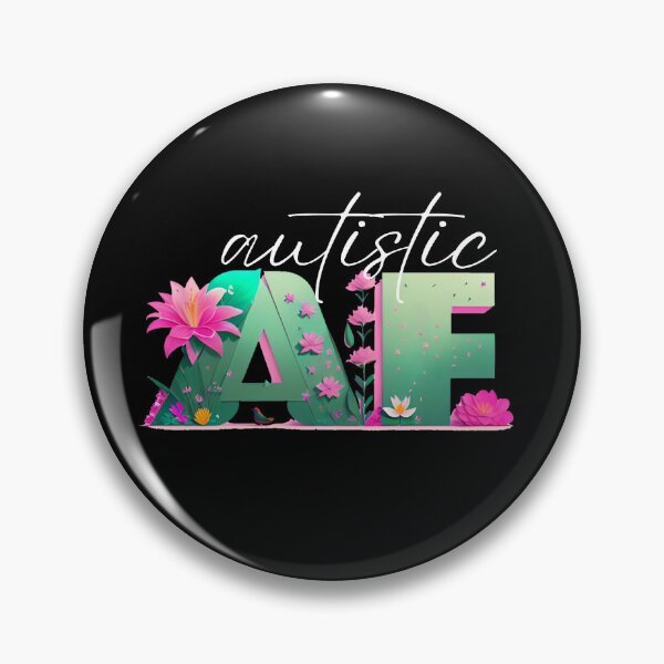 Item preview, Autistic AF- Lily Mk 2 (White) designed and sold by GS-Imagery.