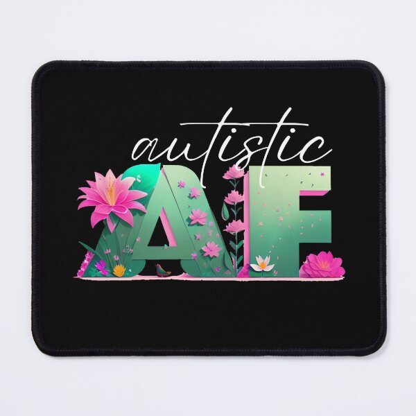 Item preview, Autistic AF- Lily Mk 2 (White) designed and sold by GS-Imagery.