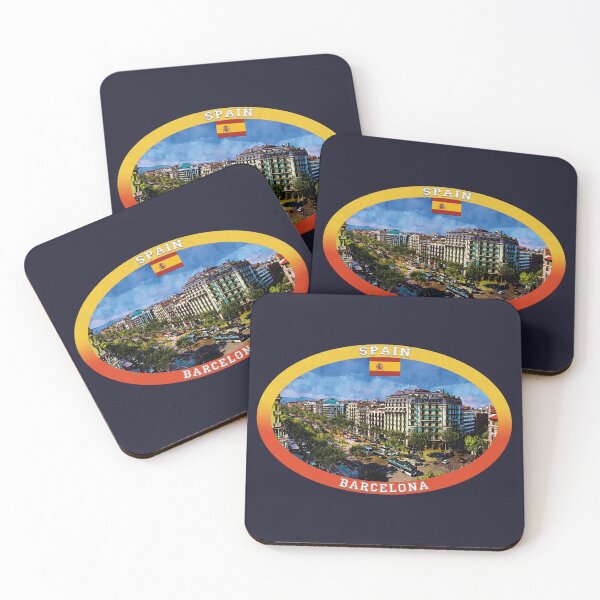 Item preview, Barcelona Spain Travel designed and sold by Thistle-TShop.