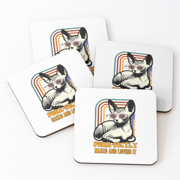 Item preview, Purr-fectly naked and loving it designed and sold by DShirtRepublic.