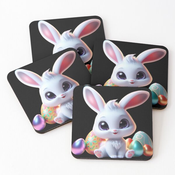 Item preview, Cute Chibi Easter Bunny V2 designed and sold by CHIBI_POPZ.