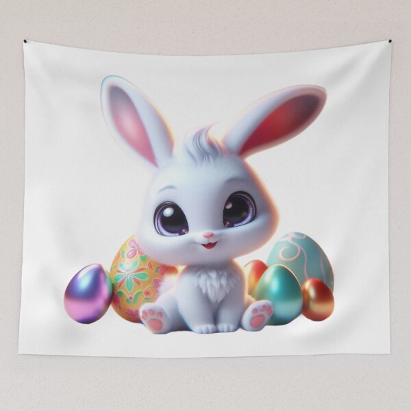 Item preview, Cute Chibi Easter Bunny V2 designed and sold by CHIBI_POPZ.