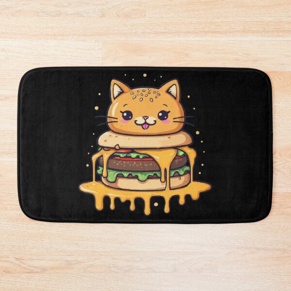 Item preview, Cheeseburger Cat designed and sold by derpfudge.