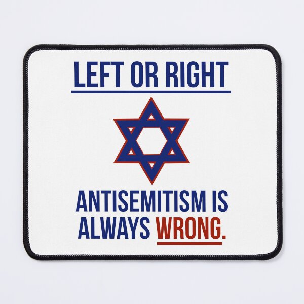 Item preview, Left or right antisemitism is wrong.  designed and sold by Rachel the Artist .