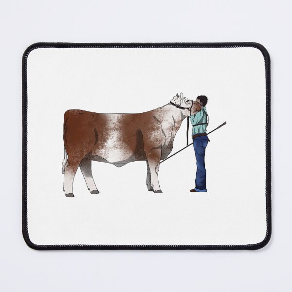 Item preview, Show Boy | Cattle | Teal | Red Roan Shorthorn | Stockmen | Showing Cattle designed and sold by mwinter2205.