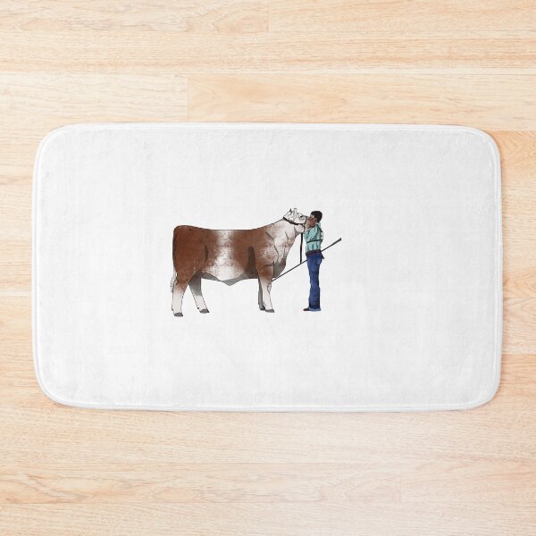 Item preview, Show Boy | Cattle | Teal | Red Roan Shorthorn | Stockmen | Showing Cattle designed and sold by mwinter2205.