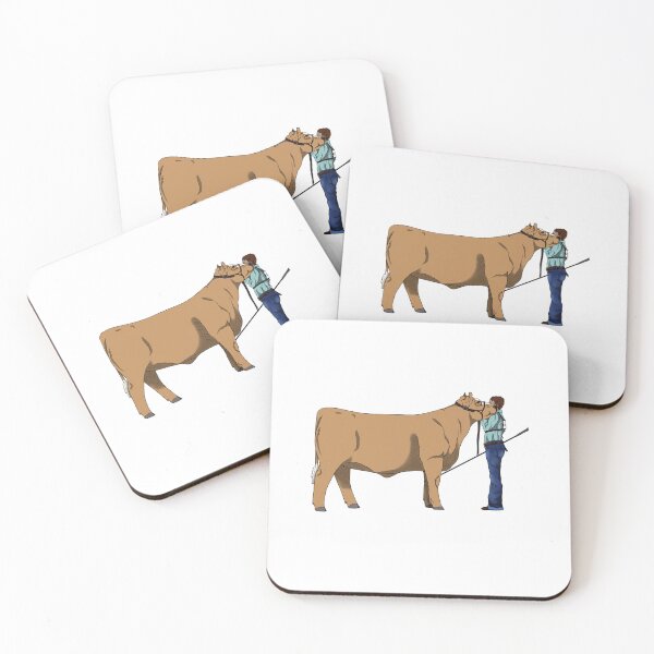 Item preview, Copy of Show Boy | Cattle | Teal | Tan Simmental | Stockmen | Showing Cattle designed and sold by mwinter2205.