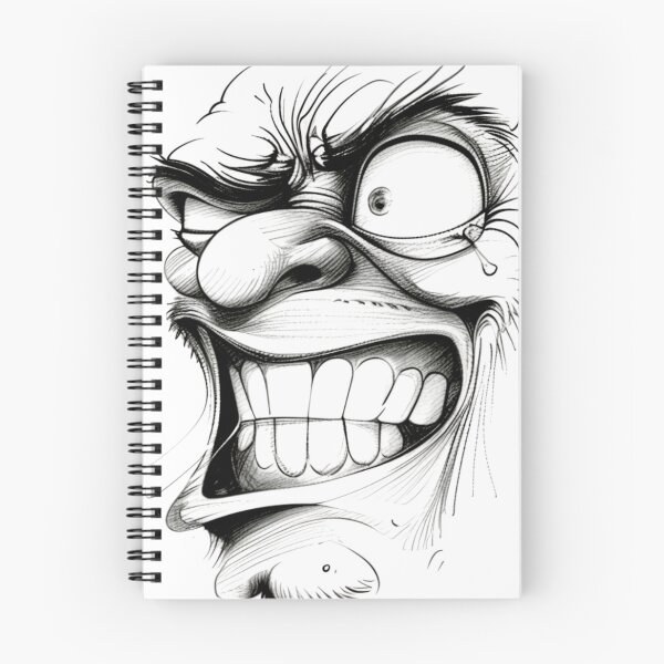 Item preview, Funny Evil Face Expression designed and sold by sheprint.
