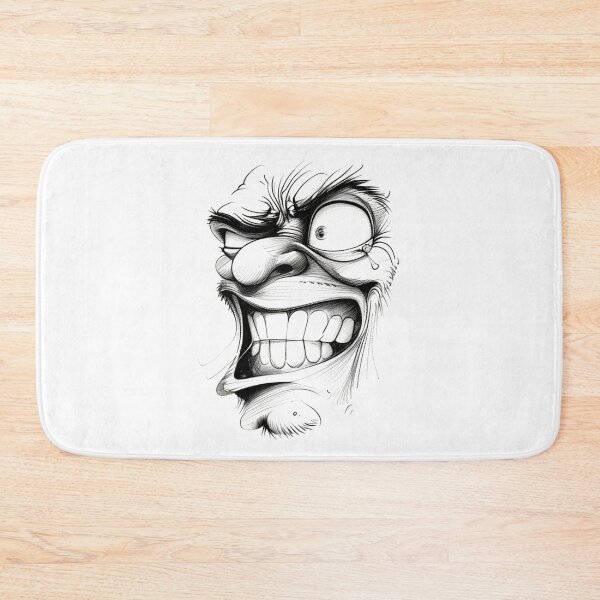 Item preview, Funny Evil Face Expression designed and sold by sheprint.
