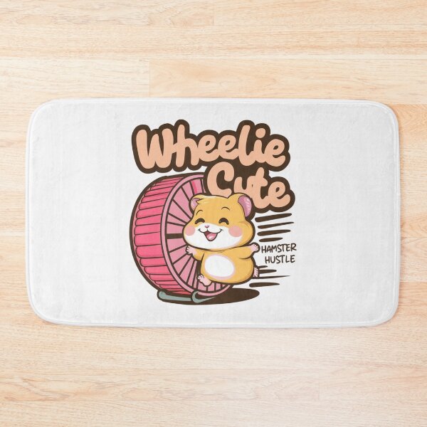 Item preview, Hamster Hustle & Wheelie Cute - Kawaii designed and sold by Rockin-Rainbow.