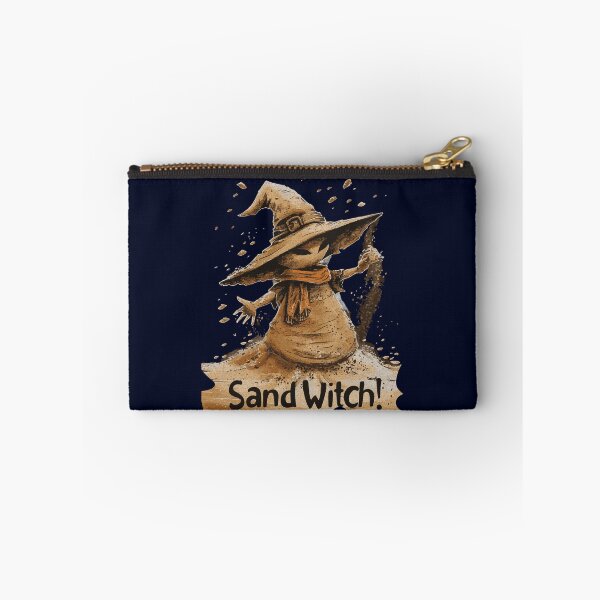 Item preview, Sand Witch Pun T-Shirt, Humorous Witch Tee, Beach Witch Shirt, Funny Witchcraft Sand Pun Top designed and sold by Sir Meow Meow.