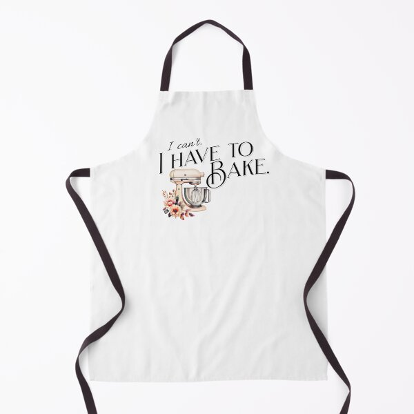 Item preview, I Can't. I Have To Bake Cottagecore Design with Stand Mixer and Flowers designed and sold by GlobalGraphics.