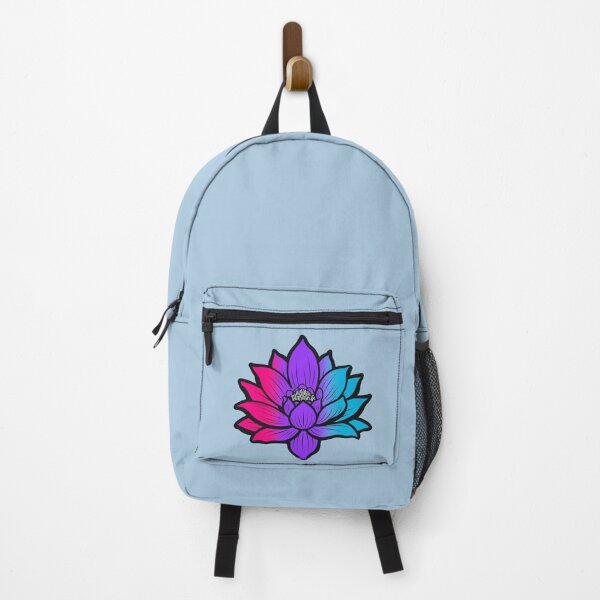 Item preview, Peaceful Androgynous Pride Flag Lotus, Androgynous Pride Design designed and sold by Travelslightly.