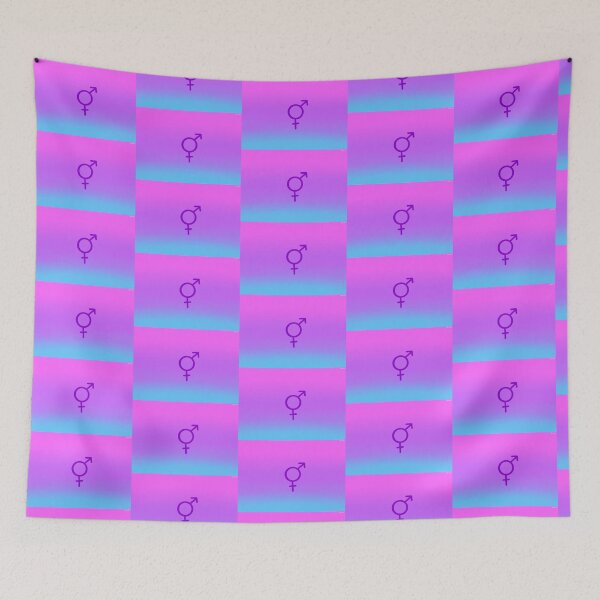 Item preview, Bi-gender flag designed and sold by Olistabs.