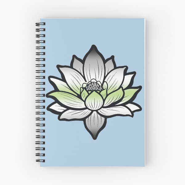 Item preview, Peaceful Agender Pride Flag Lotus, Agender Pride Design designed and sold by Travelslightly.