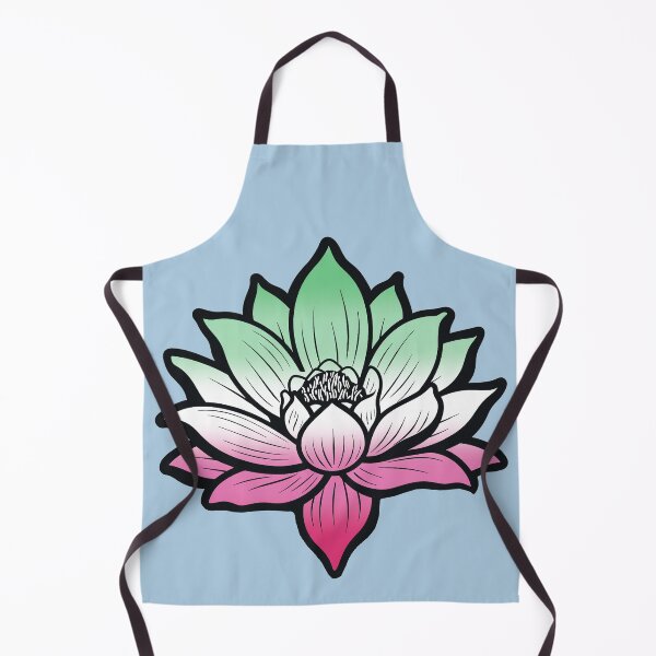 Item preview, Peaceful Abrosexual Pride Flag Lotus, Abrosexual Pride Design designed and sold by Travelslightly.