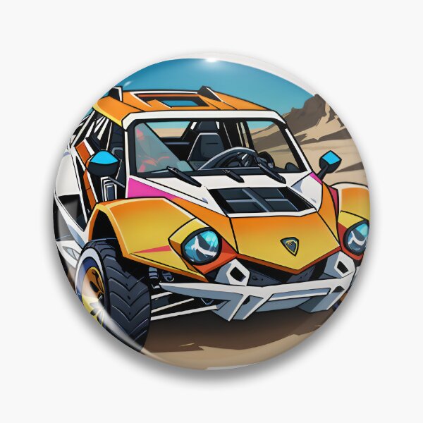 Item preview, Cool Dune Buggy Desert Rally Racing Car designed and sold by TheArtOfPat.
