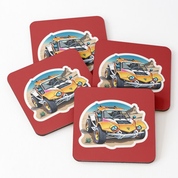 Item preview, Cool Dune Buggy Desert Rally Racing Car designed and sold by TheArtOfPat.
