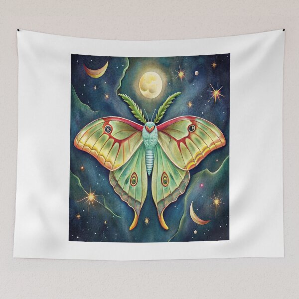 Item preview, Chinese moon moth designed and sold by Artsy Aura ⭐⭐⭐⭐⭐  .