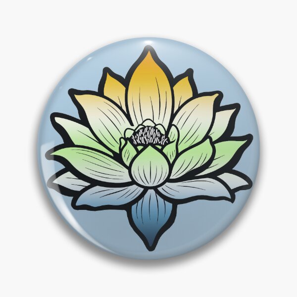 Item preview, Peaceful AroAce Agender Pride Flag Lotus, AroAce Agender Pride Design designed and sold by Travelslightly.