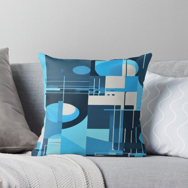 Item preview, Blue Boho Elegance Abstract Art designed and sold by marvin barth.