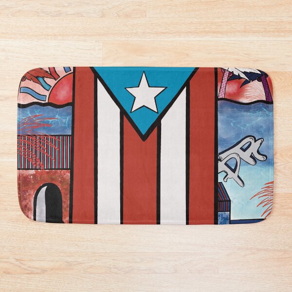 Item preview, Red, White, & Blue Puerto Rico designed and sold by Inx Artworks.