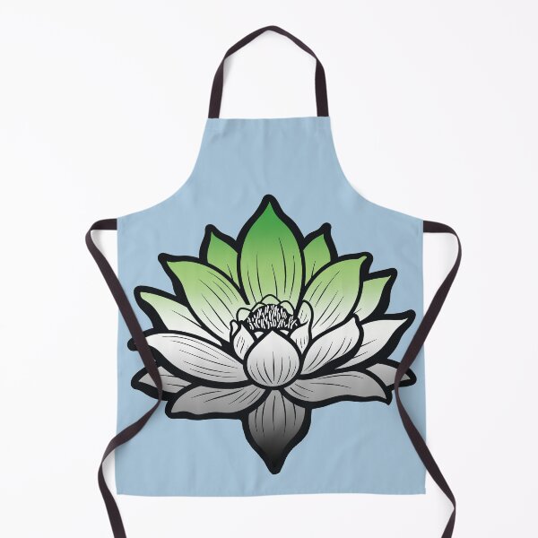 Item preview, Peaceful Aromantic Pride Flag Lotus, Aromantic Pride Design designed and sold by Travelslightly.