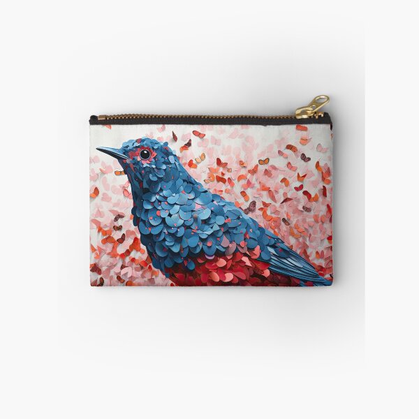 Item preview, Nature's Palette: The Bluebird’s Butterfly Mosaic designed and sold by Diego Re.