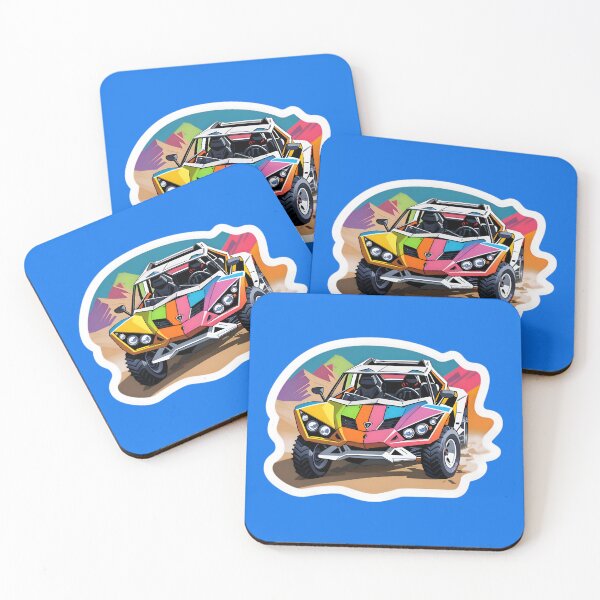 Item preview, Cool Dune Buggy Desert Rally Racing Car designed and sold by TheArtOfPat.