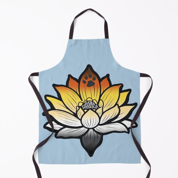 Item preview, Peaceful Gay Bear Pride Flag Lotus, Bear Pride Design designed and sold by Travelslightly.