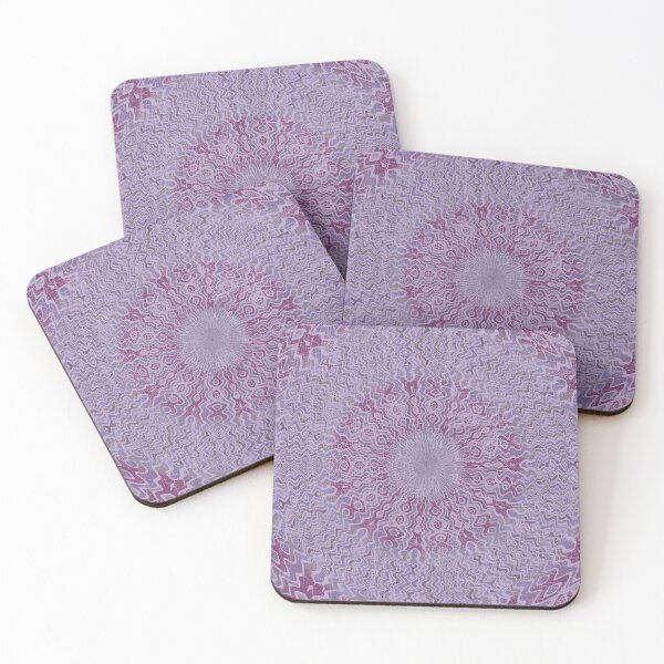 Item preview, Batik Mandala in Muted Berry & Purple designed and sold by PatternTango.