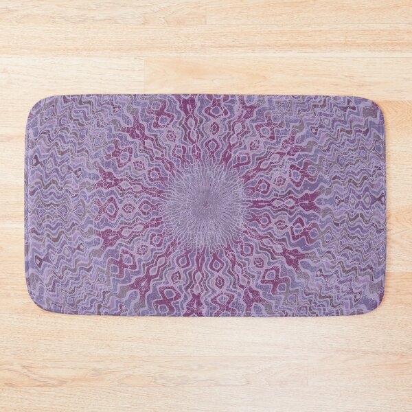 Item preview, Batik Mandala in Muted Berry & Purple designed and sold by PatternTango.