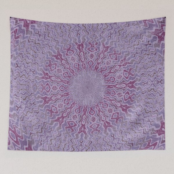 Item preview, Batik Mandala in Muted Berry & Purple designed and sold by PatternTango.