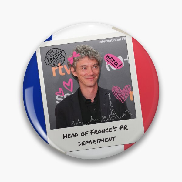 Item preview, Swann Arlaud- Head of France's PR Department designed and sold by Lilliegal.