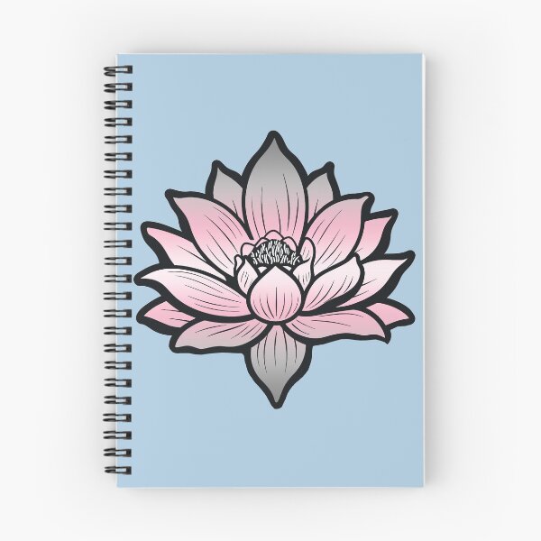Item preview, Peaceful Demigirl Pride Flag Lotus, Demigirl Pride Design designed and sold by Travelslightly.