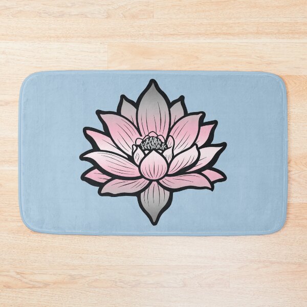 Item preview, Peaceful Demigirl Pride Flag Lotus, Demigirl Pride Design designed and sold by Travelslightly.