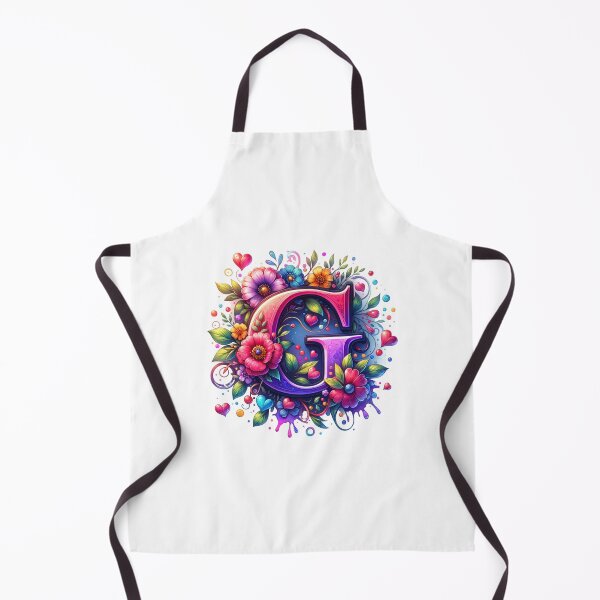 Item preview, The Letter G with Flowers and Hearts designed and sold by PassionforLove.