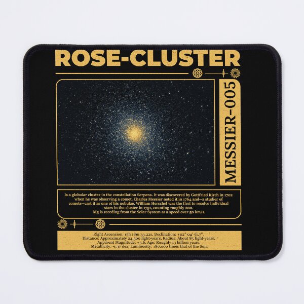 Item preview, Messier 005 Rose Cluster designed and sold by LeoLabs.