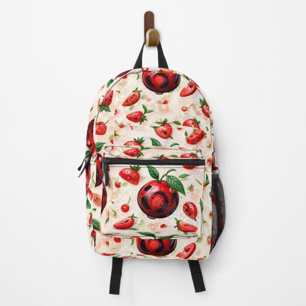 Item preview, seamless pattern with cherry tomatoes designed and sold by Iiibear888.