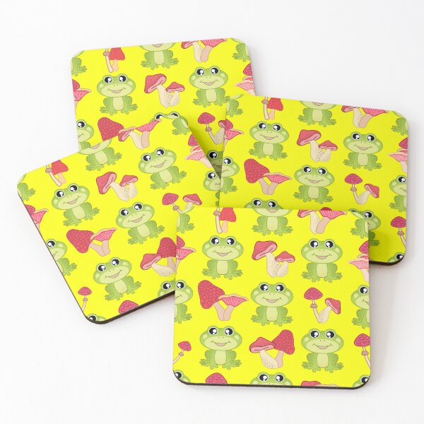 Item preview, Frog and Mashrooms designed and sold by Charmy Design.