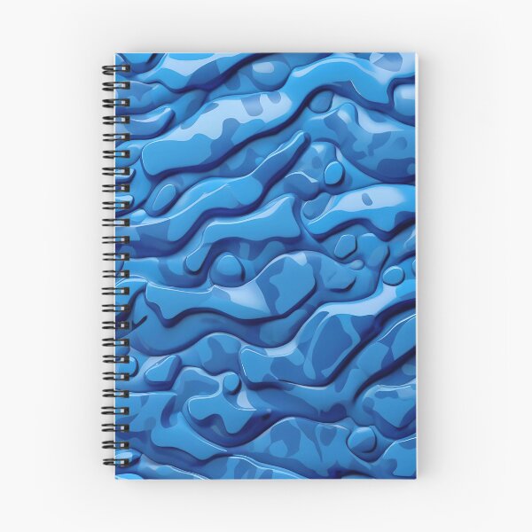 Item preview, Abstract Blue Camouflage Pattern designed and sold by TheArtOfPat.
