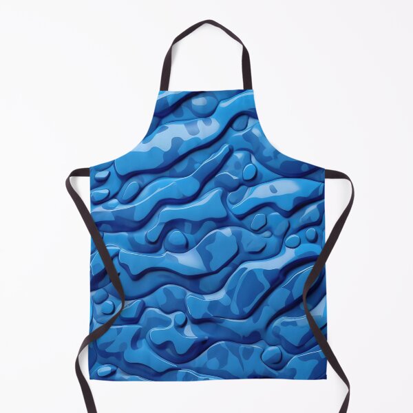 Item preview, Abstract Blue Camouflage Pattern designed and sold by TheArtOfPat.