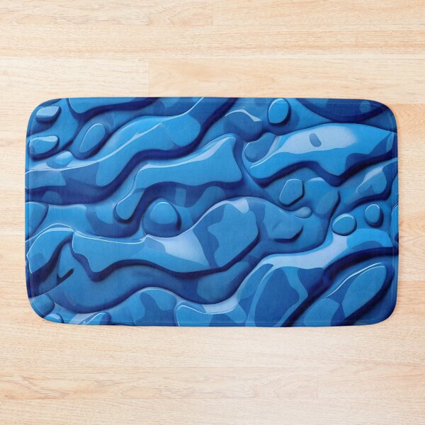 Item preview, Abstract Blue Camouflage Pattern designed and sold by TheArtOfPat.