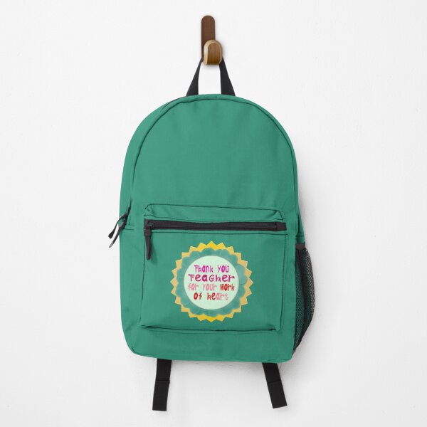 Item preview, Thank You, Teacher, for Your Work of Heart designed and sold by AquaJuan.