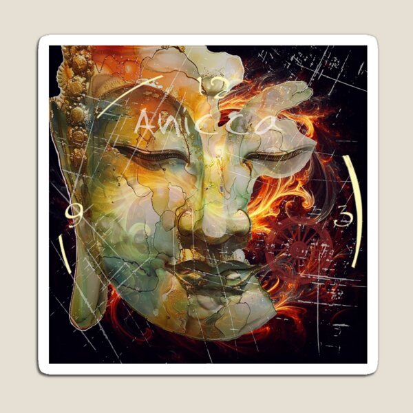 Item preview, Vipassana Meditation - Anicca - Impermanence - Nothing Is Permanent designed and sold by HausKatz.