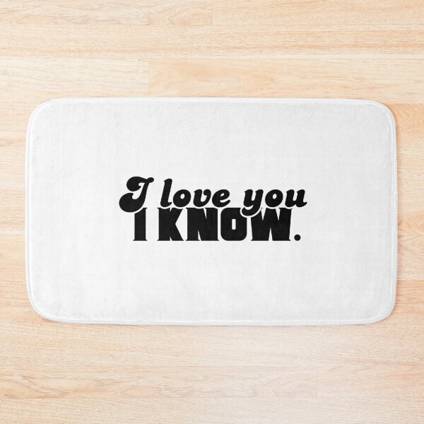 Item preview, I Love You, I Know - Han and Leia designed and sold by designedbybouts.
