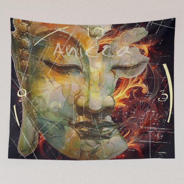 Item preview, Vipassana Meditation - Anicca - Impermanence - Nothing Is Permanent designed and sold by HausKatz.