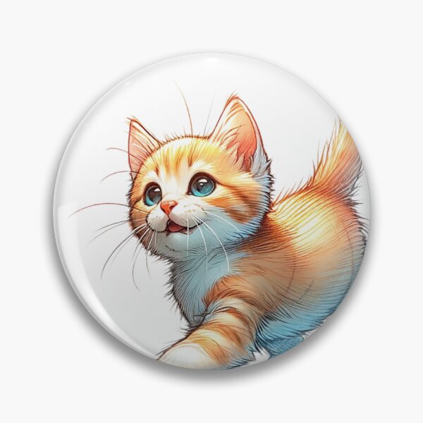 Item preview, Running Playful Kitten designed and sold by Platinumpalette.